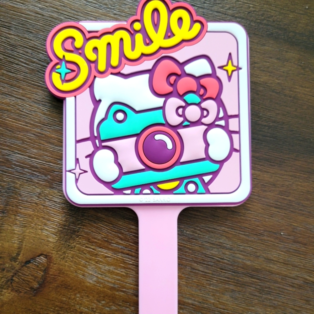 Hello Kitty Handheld Mirror - New